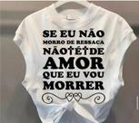 Cropped carnaval se eu não morrode ressaca