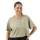 Cropped Casual Eco Zeiq Old Green