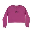 Cropped child manga longa logo - roxo