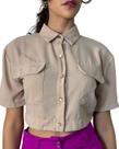 Cropped com bolso REF868 Epifani