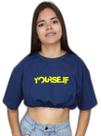 Cropped com Elástico Yourself
