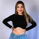 Cropped Com Franja