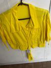 Cropped cor amarelo tamanho M