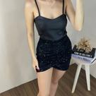 Cropped Corset Liz material sintético Preto com Zíper Estilo Outono/Inverno Ref. CR444