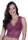 Cropped de Renda Alça Larga Blusinha Blogueira - c2 CRIS
