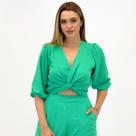 Cropped Dink Manga 3/4 Feminino