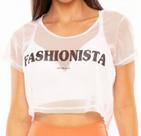 Cropped DiPaula Giovanna Esportiva Fitness Academia Feminino Adulto Multicores - Ref 110931 Cropped DiPaula Giovanna Esportiva Fitness Academia Feminino Adulto Multicores - Ref 110931