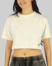 Cropped DR7 Street Mini Classic Logo - Off White