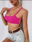 Cropped duas faixas - Branco