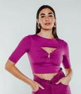 Cropped Elastano Pink