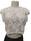 Cropped em renda Cropped em renda