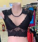 Cropped em renda