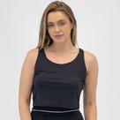 Cropped Erva Daninha Regata Canelado Feminino