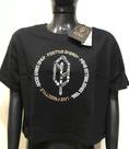 Cropped Fem. Logo Lua Pena, Cor. Preto TAM. M Ref. 590205