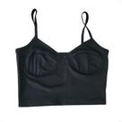 Cropped Feminino Canelado Verão