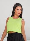 Cropped Feminino Dry Fit com Micro furos Esporte Ar Livre Fitness