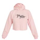 Cropped Feminino Moletom Estampa Jiu The Way Flanela Inverno