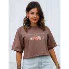 Cropped Feminino Oversized Floresça onde Deus te plantar - D22