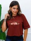 Cropped Feminino Oversized Floresça onde Deus te plantar - D22