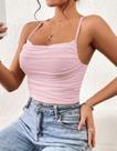 Cropped Feminino Tule Drapeado Alcinha Blusa Justa Moda Blogueira Verão Cropped Feminino Tule Drapeado Alcinha Blusa Justa Moda Blogueira Verão