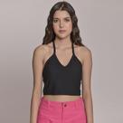 Cropped Frente única Juvenil Feminino Amofany Em Malha Jacquard Cropped Frente única Juvenil Feminino Amofany Em Malha Jacquard