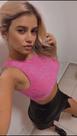 Cropped garrafinha de lurex