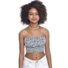 Cropped Juvenil Feminino Amofany Com Alça Dupla - OFF WHITE - G