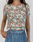 CROPPED KALINA PRETTY GIRL Floral Feminino 100% Poliester 21706-1