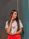 Cropped keep borboleta