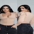 Cropped Lais Manga Longa Modinha