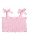 Cropped Lastex Malha Rosa D'Way Cropped Lastex Malha Rosa D'Way
