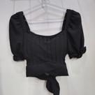 Cropped Liso Preto