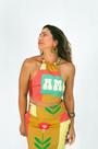 Cropped liz estampa amor