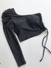 Cropped Lurex "mula manca"