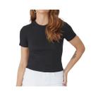 Cropped Malwee Meia Manga 114191 Preto
