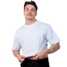 Cropped Masculino Branco Oversized - JWilas Streetwear