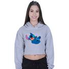 Cropped Moletom Feminino Lilo Stitch Sapeca Cropped Moletom Feminino Lilo Stitch Sapeca