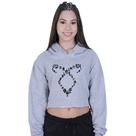 Cropped Moletom Feminino Shadow Hunters
