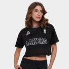Cropped NBA Los Angeles Lakers Feminino