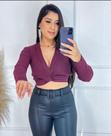 Cropped Nó Tricot