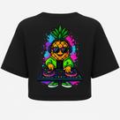 Cropped Oversized After Abacaxi DJ - Estampa DTF em Algodão