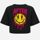 Cropped Oversized After Smile Dark - Estampa DTF em Algodão Cropped Oversized After Smile Dark - Estampa DTF em Algodão