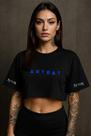 Cropped Oversized Artbat 2 - Estampa DTF em Algodão