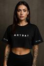 Cropped Oversized Artbat - Estampa DTF em Algodão