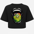 Cropped Oversized Bike Psico - Estampa DTF em Algodão Cropped Oversized Bike Psico - Estampa DTF em Algodão