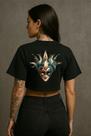 Cropped Oversized Boris Brejcha - Estampa DTF em Algodão