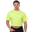 Cropped Oversized Masculino Amarelo Neon - JWilas Streetwear