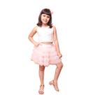 Cropped Pituchinhus Rose com Perolas 28232