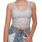 Cropped Regata Brilho Festivo