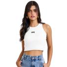 Cropped Regata Canelada Txc Branco 51251 Cor:BrancoTAmanho:GG